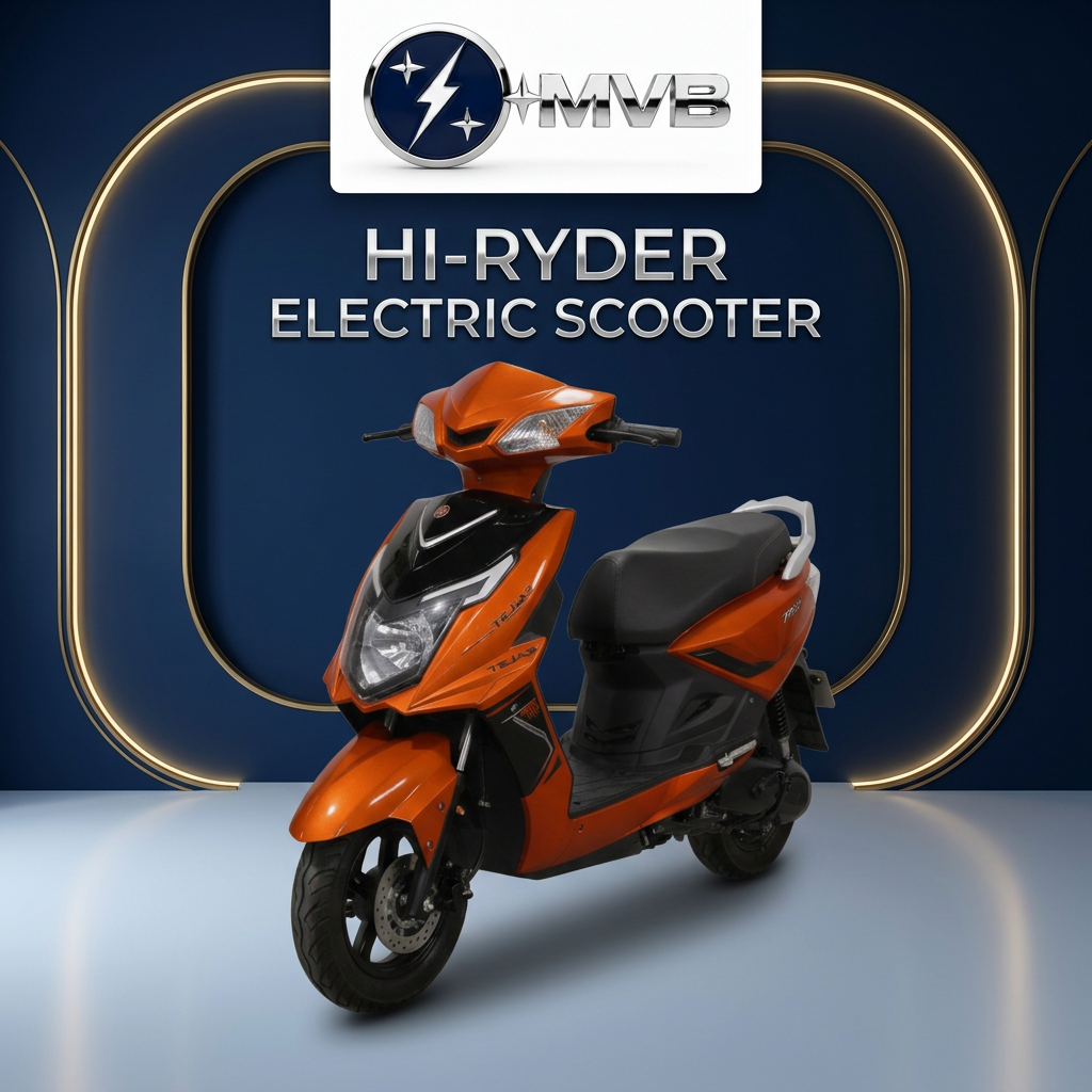 MVB HI-RYDER Electric Scooter (Single Light Pro - 12-12 Inch)