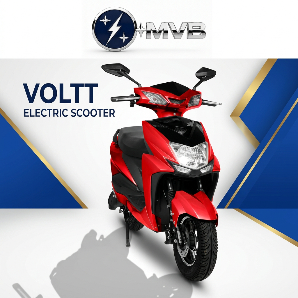 MVB VOLTT Electric Scooter (Single Light - 10 Inch)