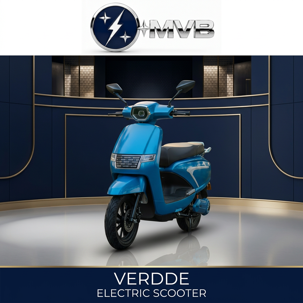 MVB VERDDE Electric Scooter (Vespa Small Jali - 12-12 Inch)