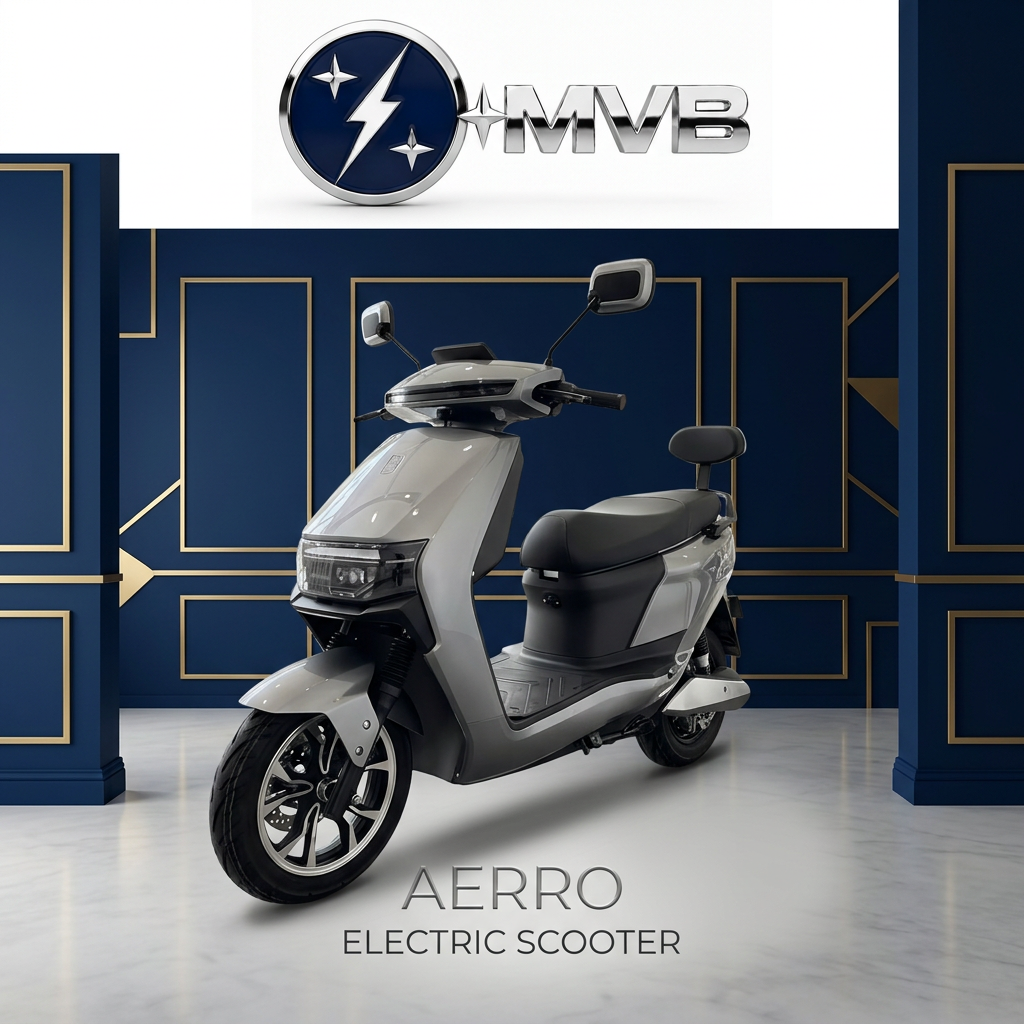 MVB AERRO navy-and-gold branded image