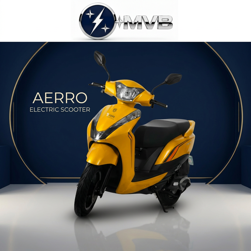 MVB AERRO navy-and-gold branded image