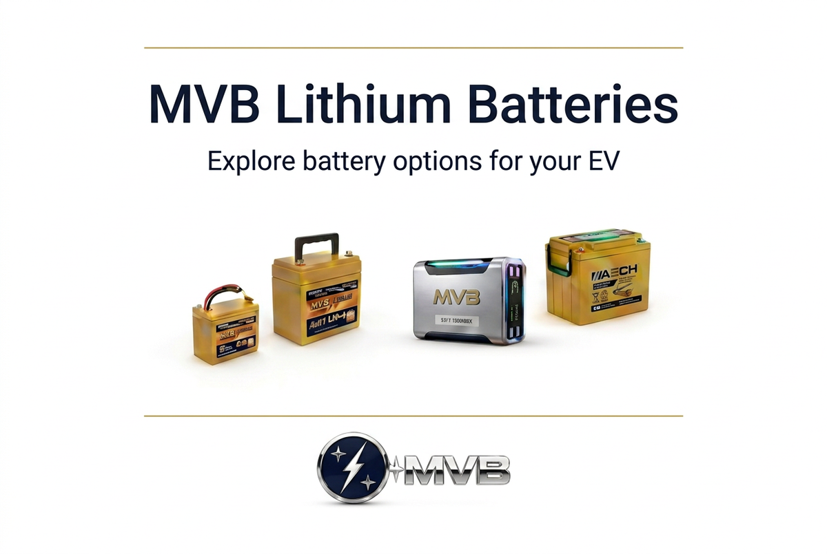 MVB electric scooter banner