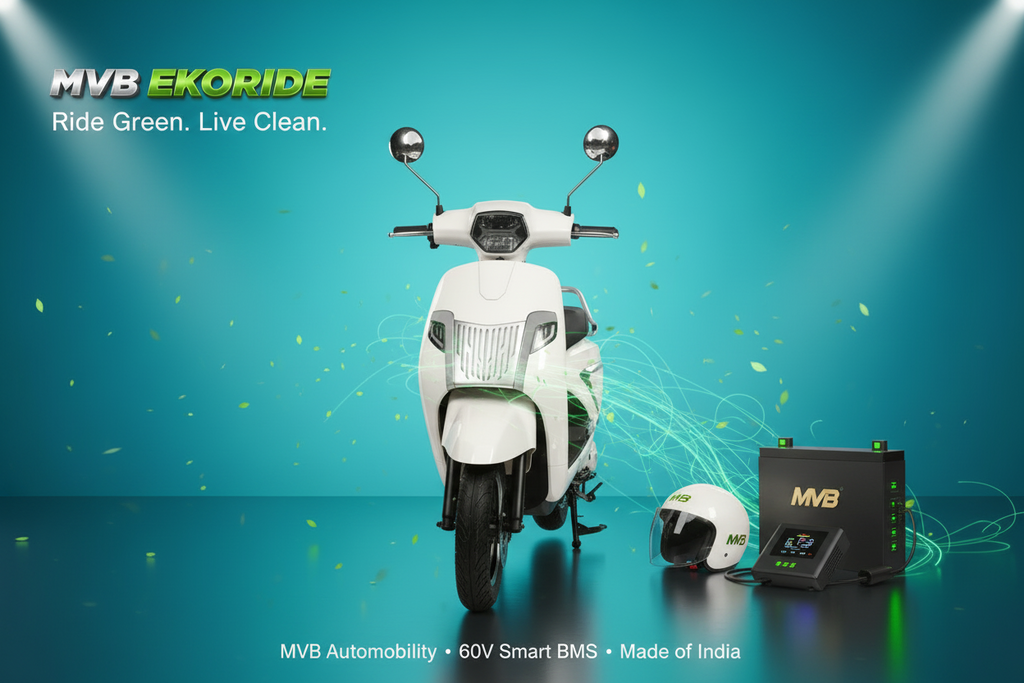 MVB EKORIDE Electric Scooter Big Jali 12-12 Inch