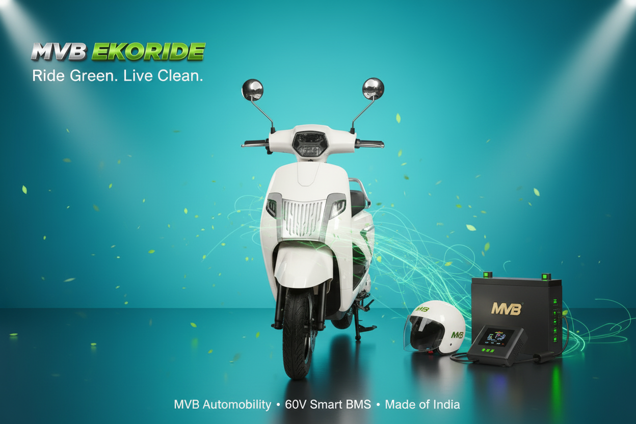 MVB EKORIDE Electric Scooter Big Jali 12-12 Inch
