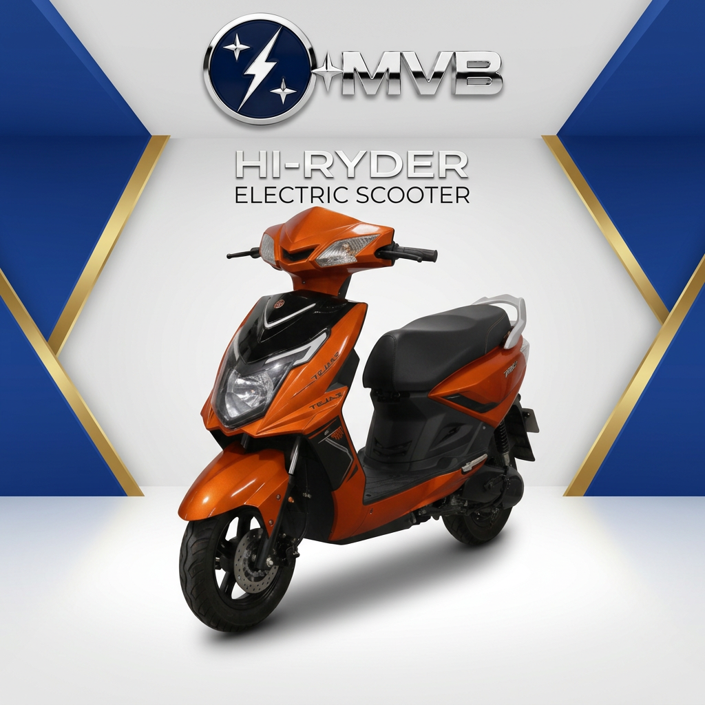 MVB HI-RYDER white-and-blue branded image