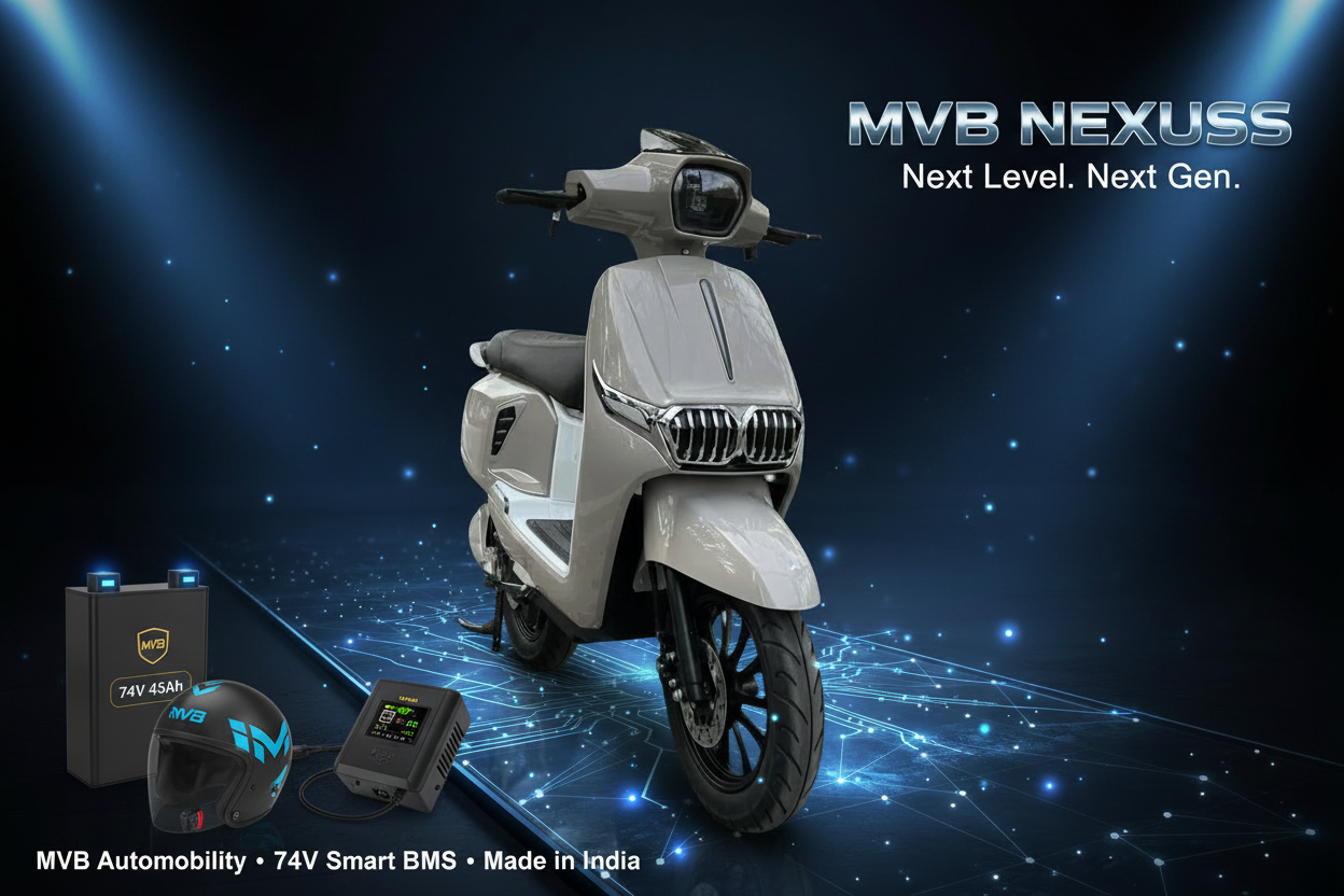 MVB NEXUSS Electric Scooter BMW Style 12-12 Inch