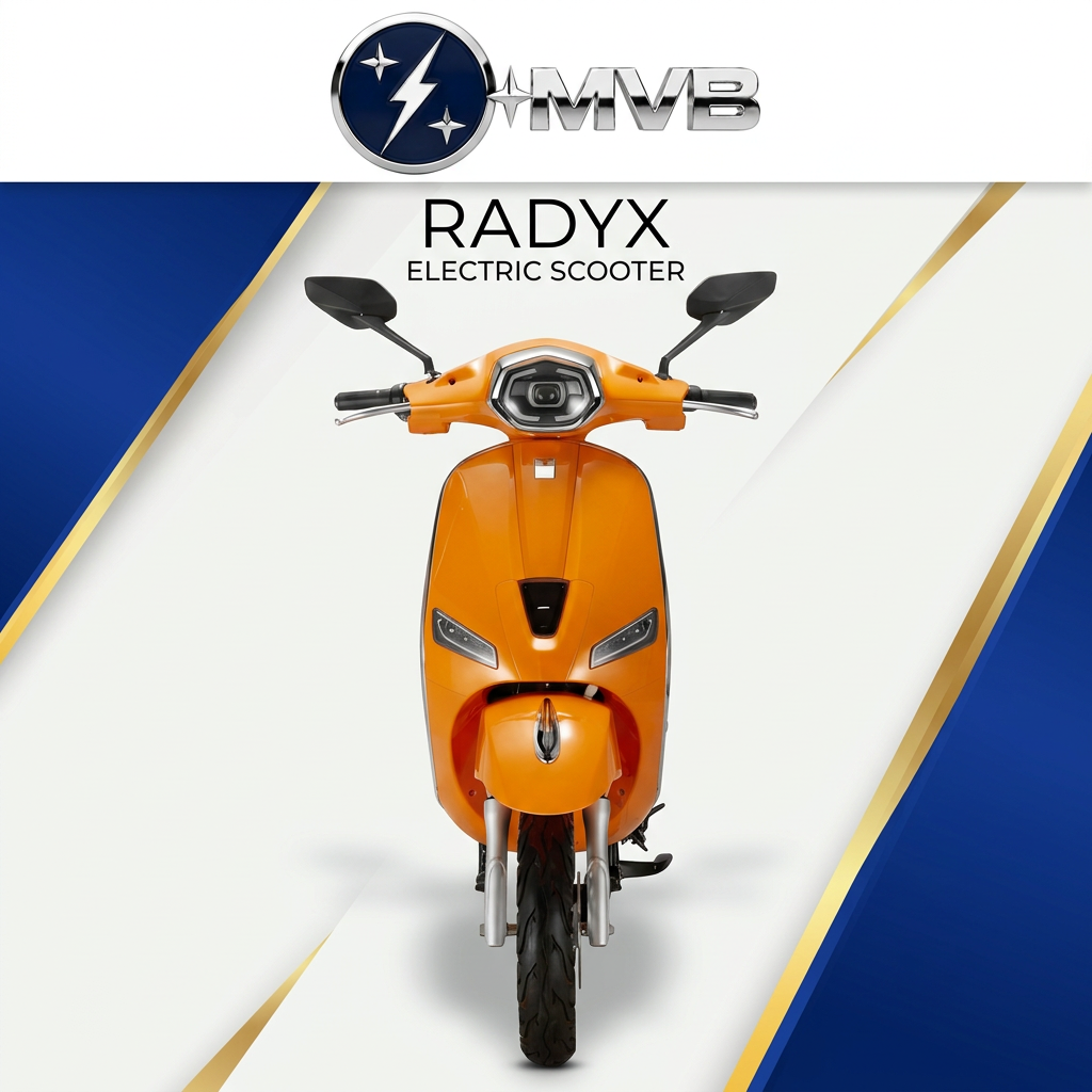 MVB RADYX white-and-blue branded image