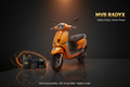 MVB RADYX Electric Scooter Square Light 10-10 Inch