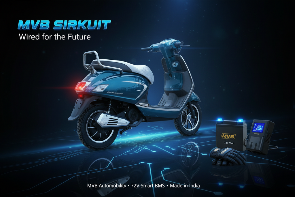 MVB SIRKUIT Electric Scooter Vespa U Light 12-12 Inch