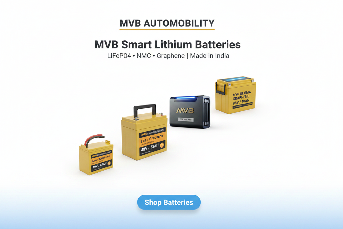 MVB Smart Lithium Batteries - Wide Safe Zone