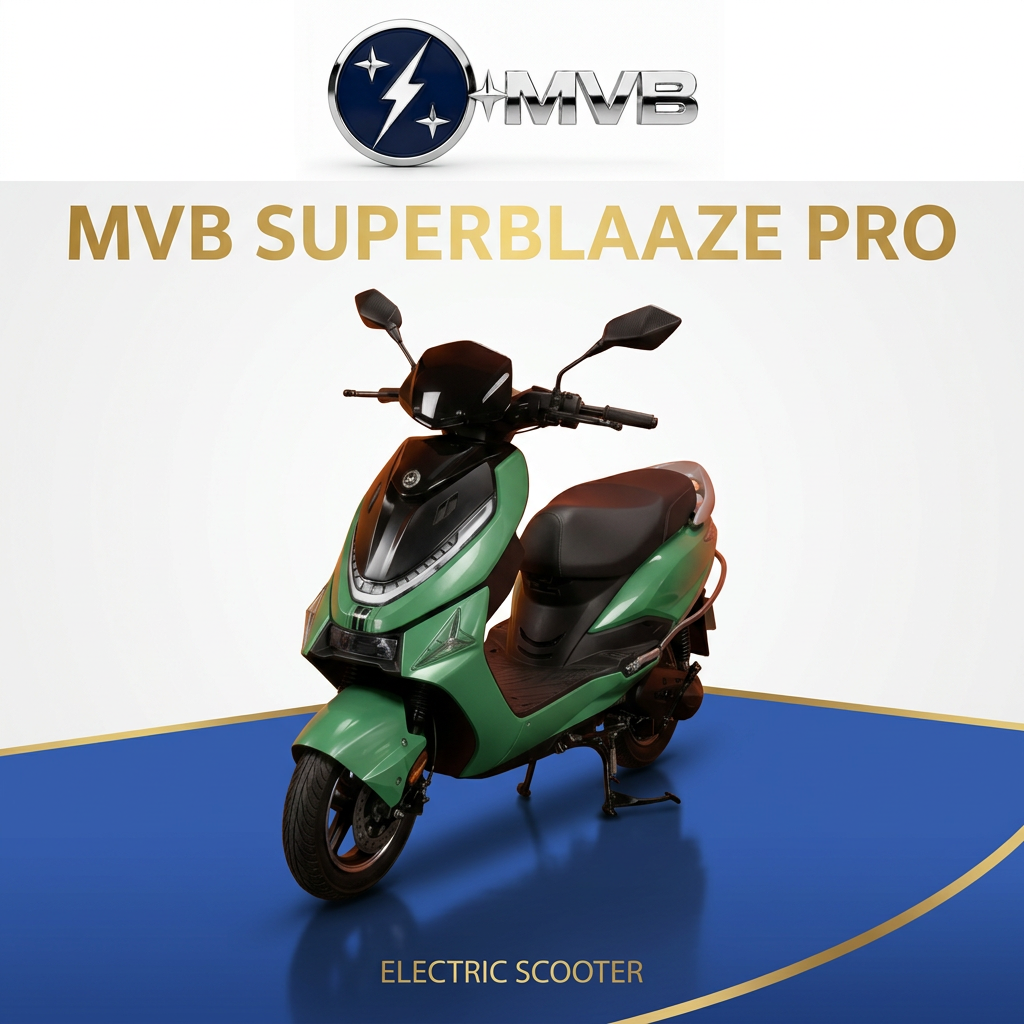 MVB SUPERBLAAZE PRO white-and-blue branded image