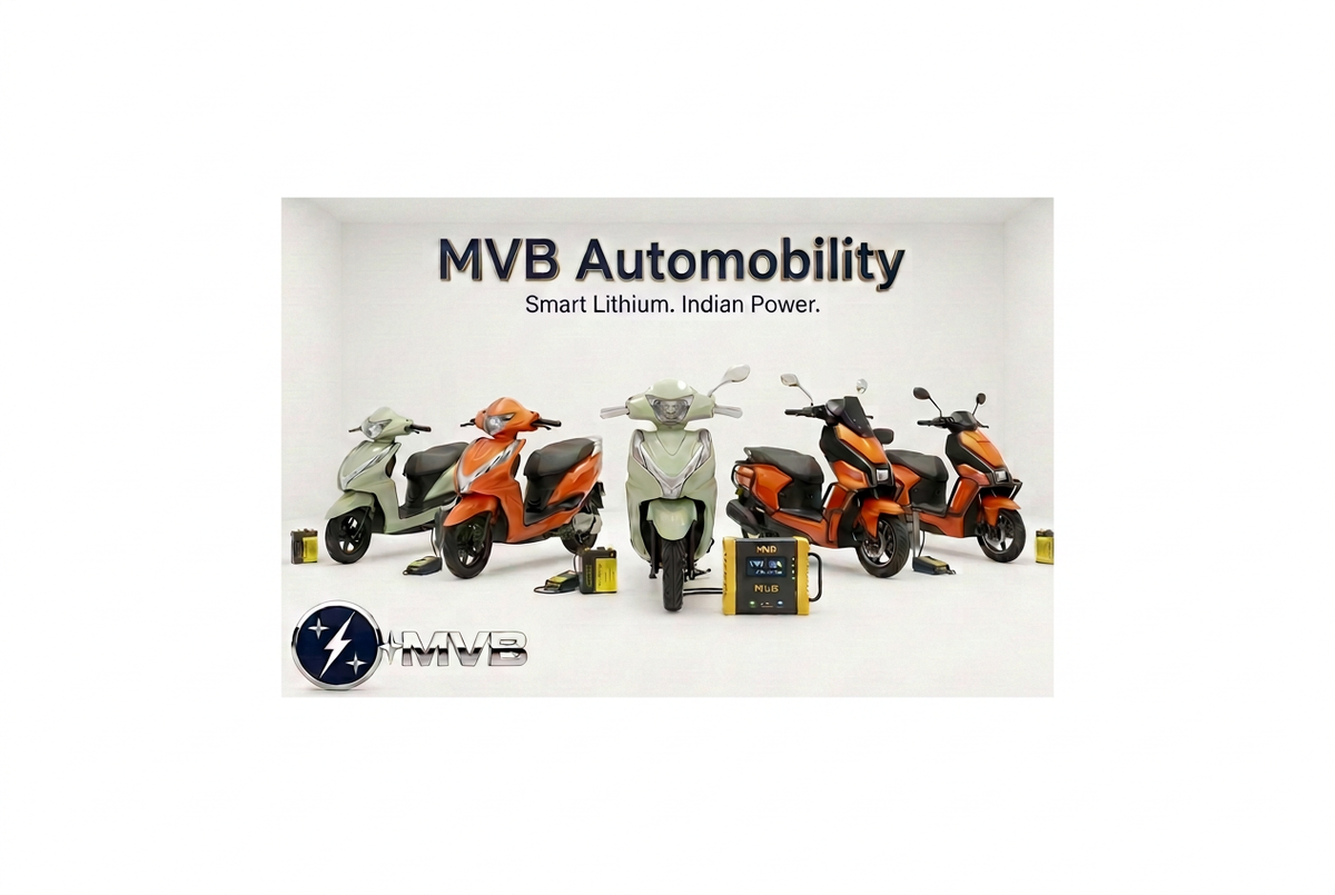 MVB electric scooter banner