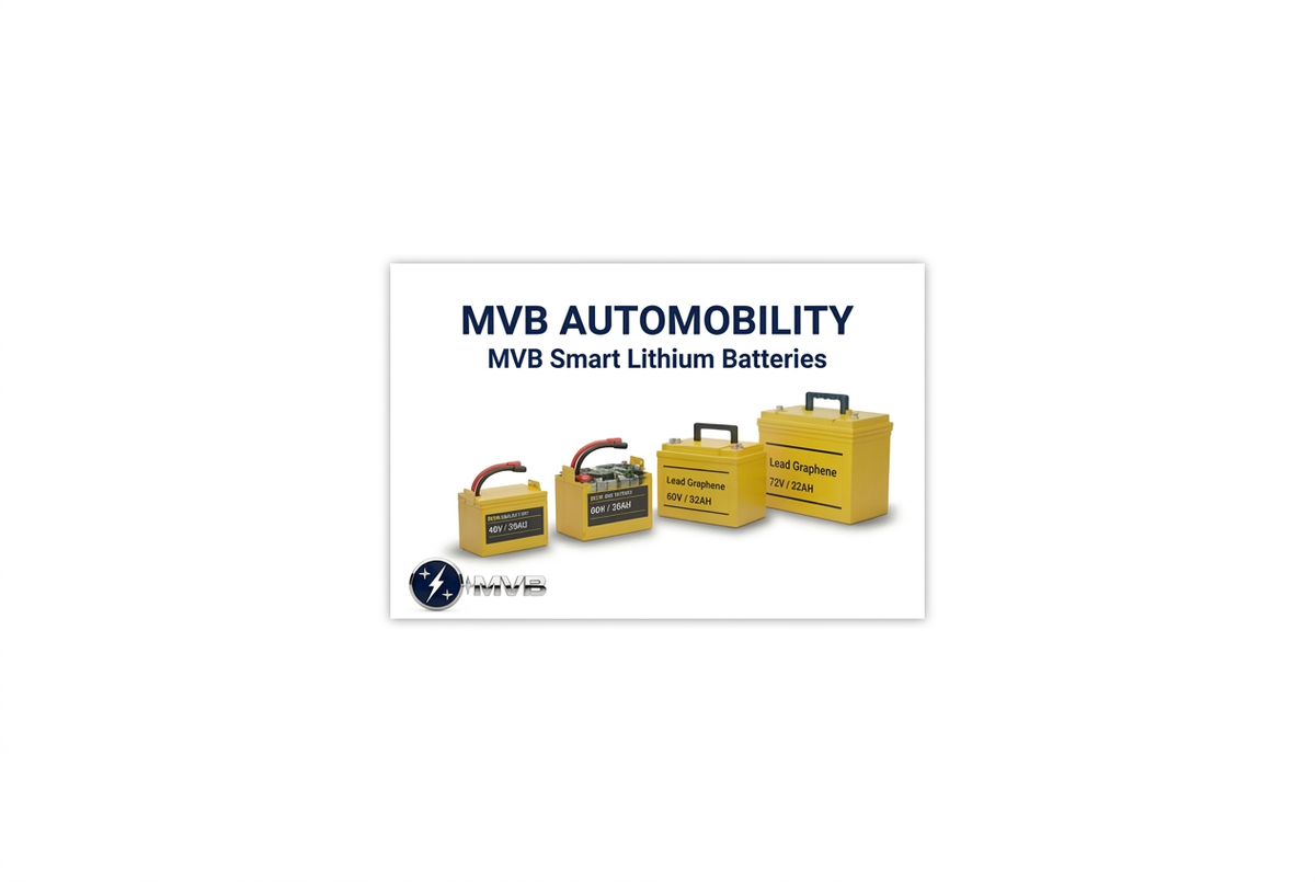 MVB electric scooter banner