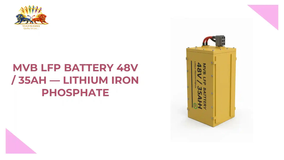 MVB LFP Battery 48V / 35AH &mdash; Lithium Iron Phosphate by@Outfy
