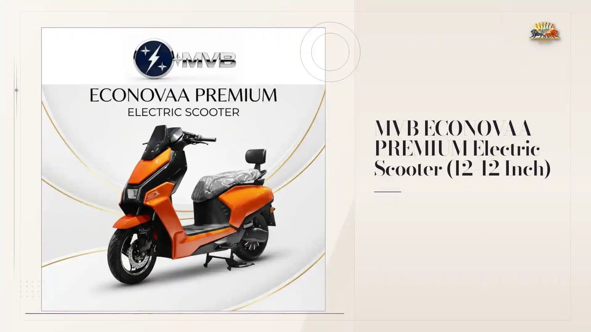 MVB ECONOVAA PREMIUM Electric Scooter (12-12 Inch) by@Outfy