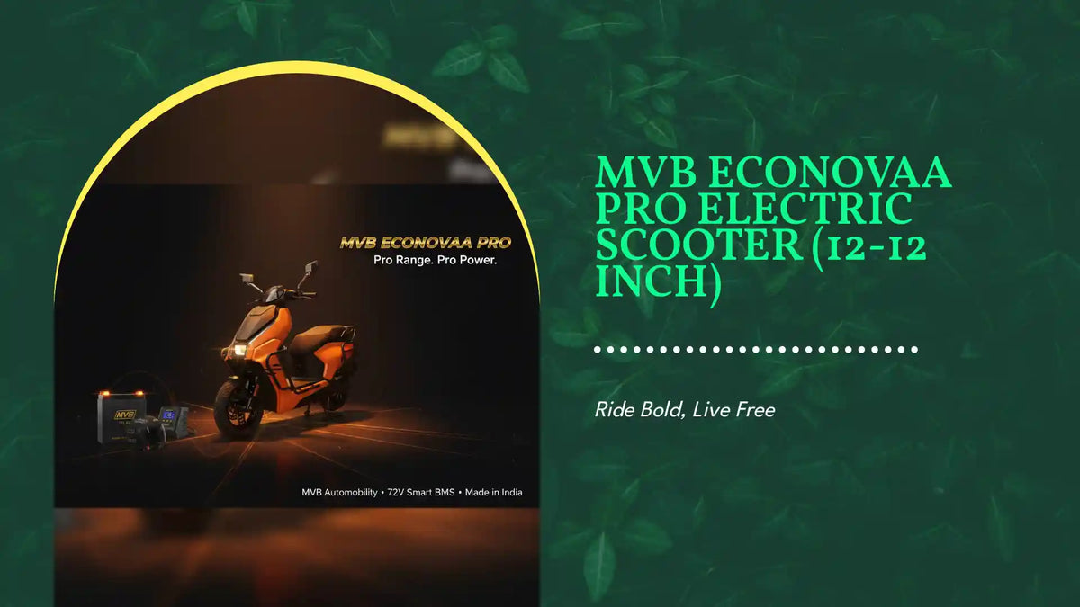 MVB ECONOVAA PRO Electric Scooter (12-12 Inch) by@Outfy