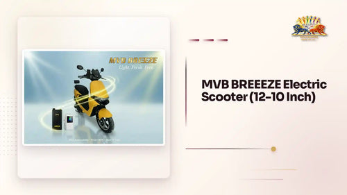 MVB BREEEZE Electric Scooter (12-10 Inch) by@Outfy